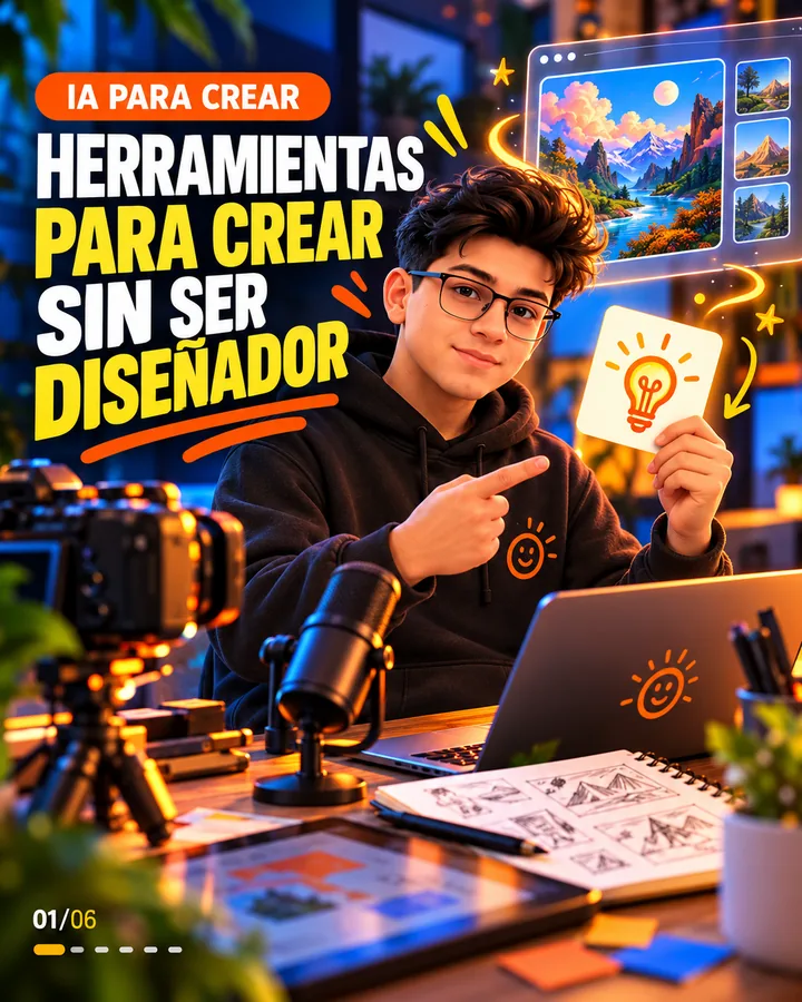 Carrusel MetaTech: Herramientas para crear sin ser diseñador