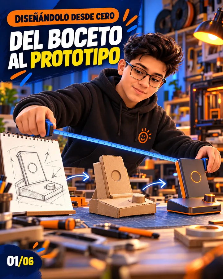 Carrusel MetaTech: Del boceto al prototipo