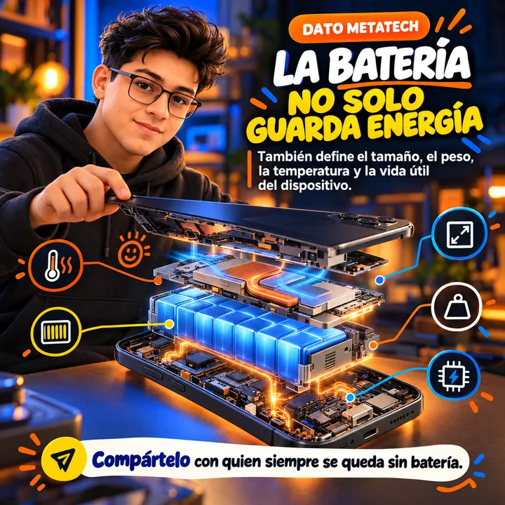 Publicación MetaTech: La batería no solo guarda energía