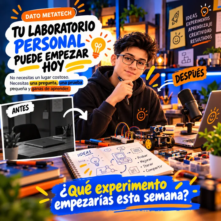 Publicación MetaTech: Tu laboratorio personal puede empezar hoy