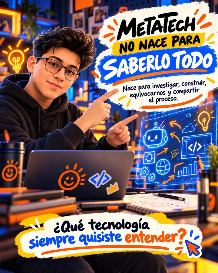 Publicación MetaTech: MetaTech no nace para saberlo todo