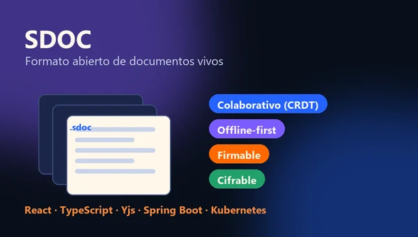 SDOC: formato abierto de documentos colaborativos, offline-first, firmables y cifrables
